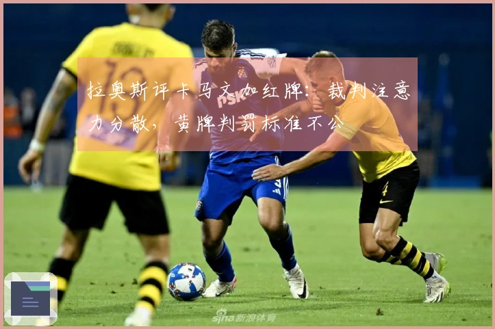 拉奥斯评卡马文加红牌：裁判注意力分散，黄牌判罚标准不公